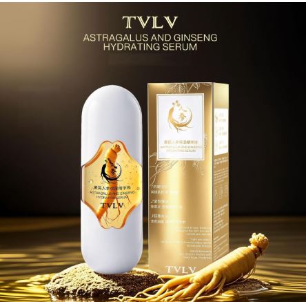 Sérum Facial Antiarrugas de Astrágalo y Ginseng para Hidratación, Firmeza y Líneas de Expresión