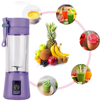 Vaso Batidora Licuadora Portátil Recargable USB Batidos, Zumos y smoothies