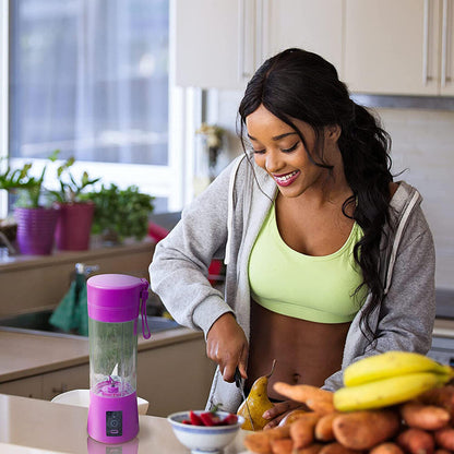 Vaso Batidora Licuadora Portátil Recargable USB Batidos, Zumos y smoothies